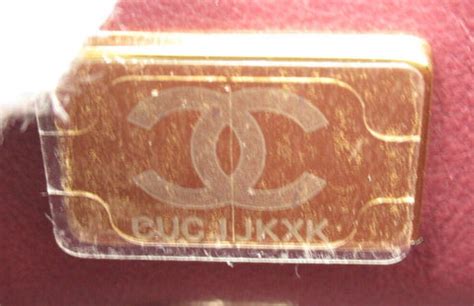 chanel microchip serial number